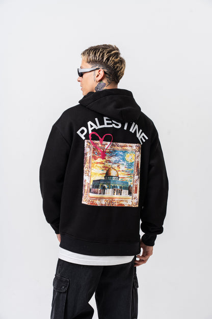 Palestine Heart Hoodie