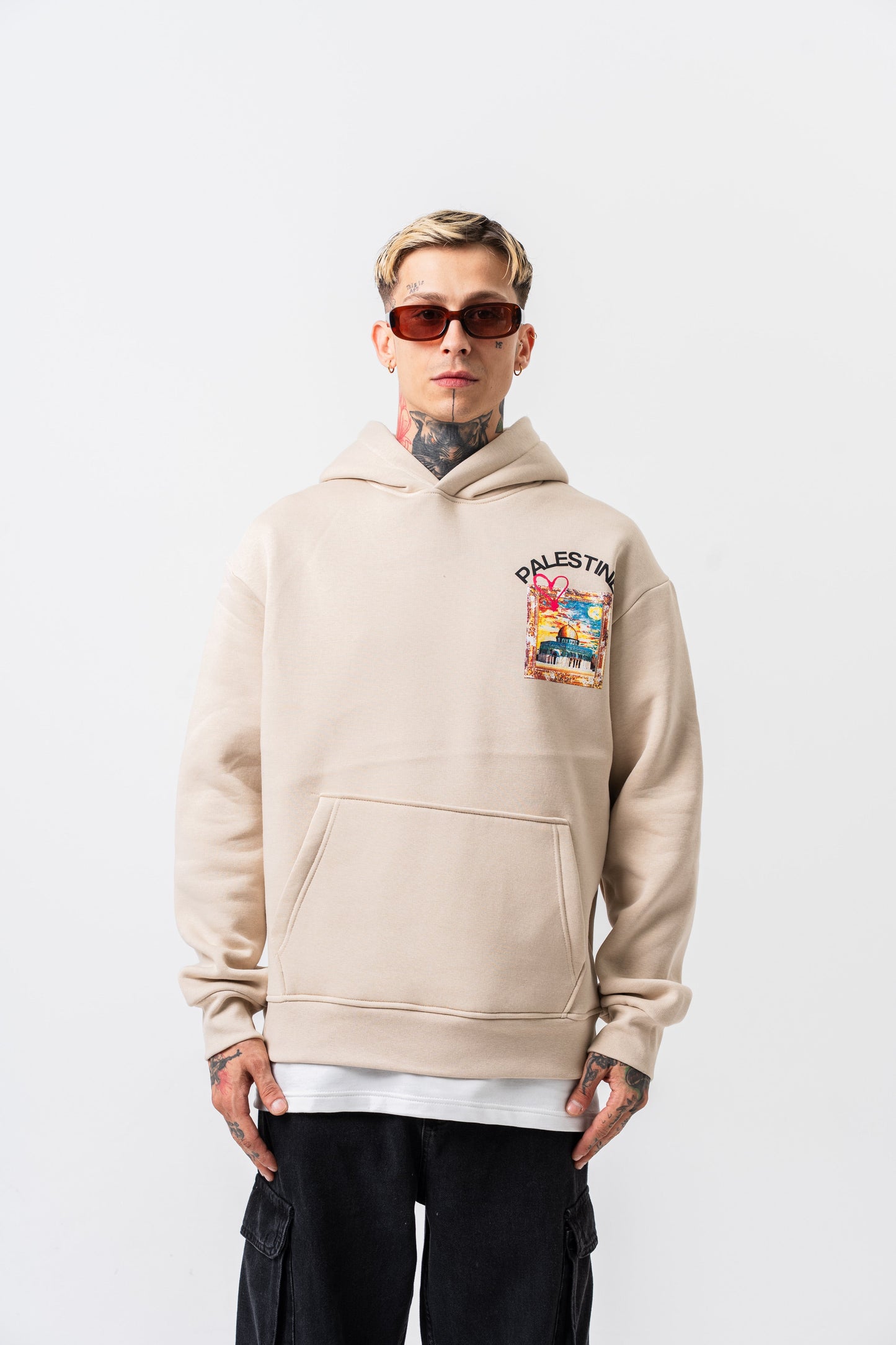 Palestine Heart Hoodie