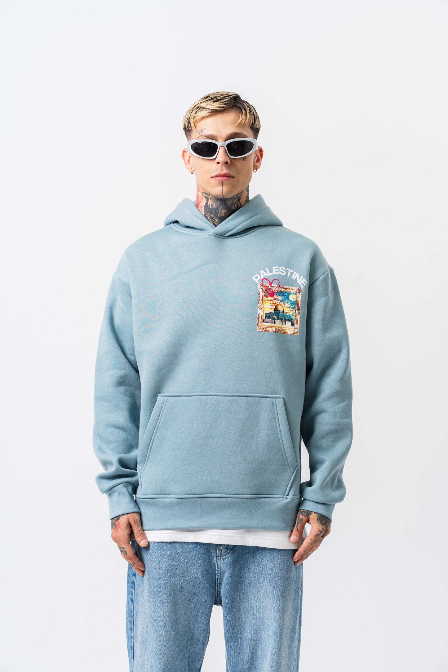 Palestine Heart Hoodie