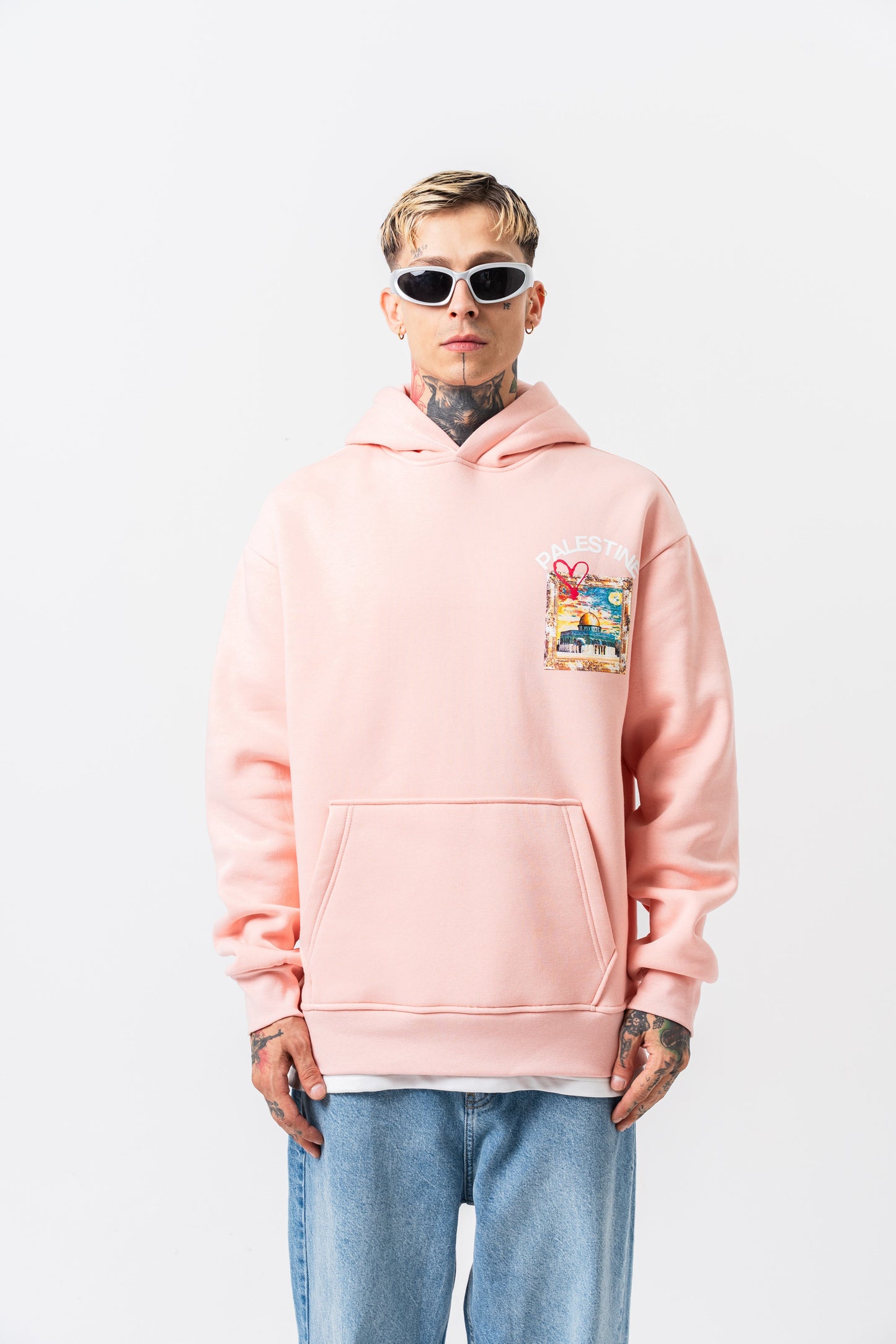Palestine Heart Hoodie