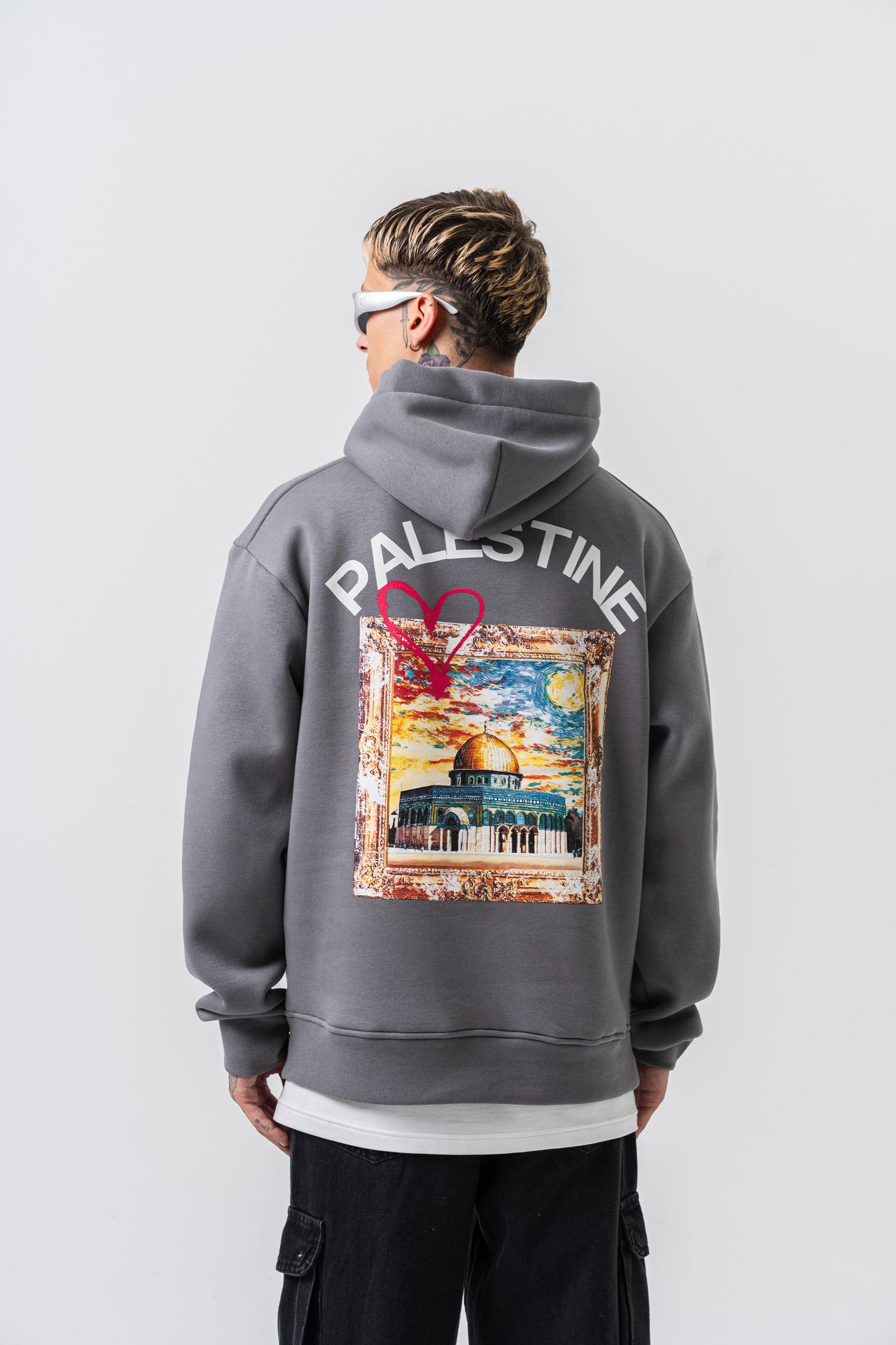 Palestine Heart Hoodie