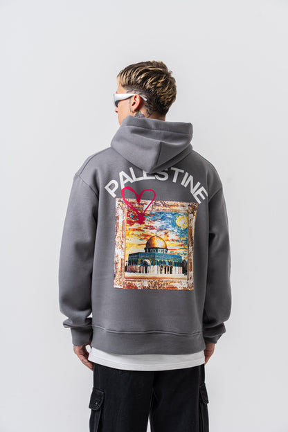 Palestine Heart Hoodie