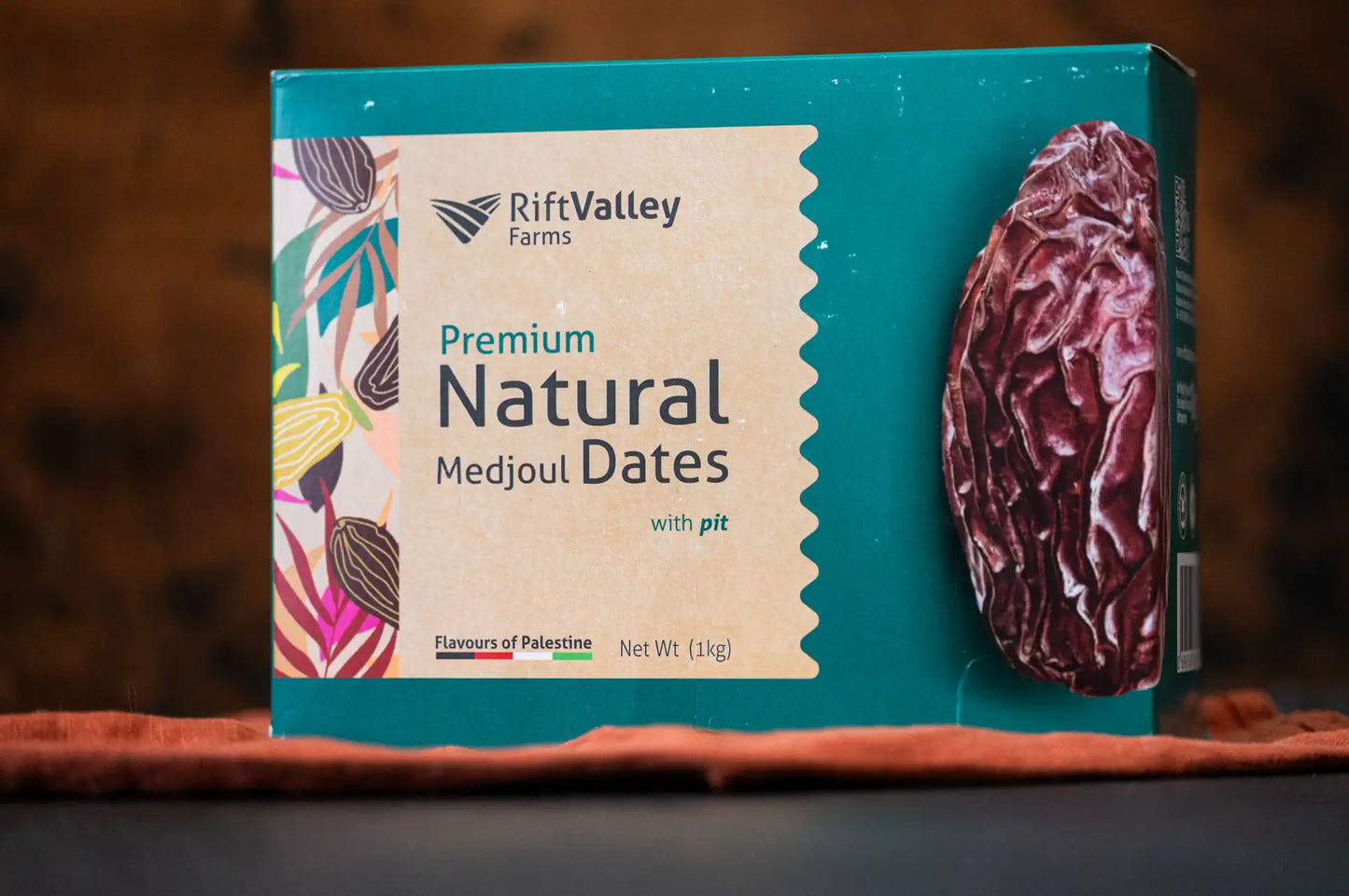 Premium Medjoul Datteln von Rift Valley Farms mit Zertifikat