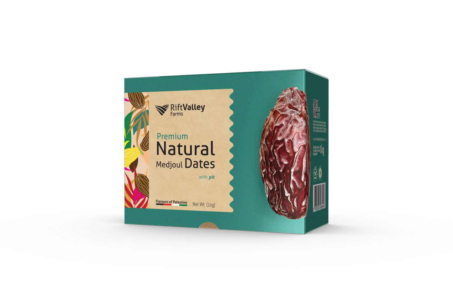 Premium Medjoul Datteln von Rift Valley Farms mit Zertifikat