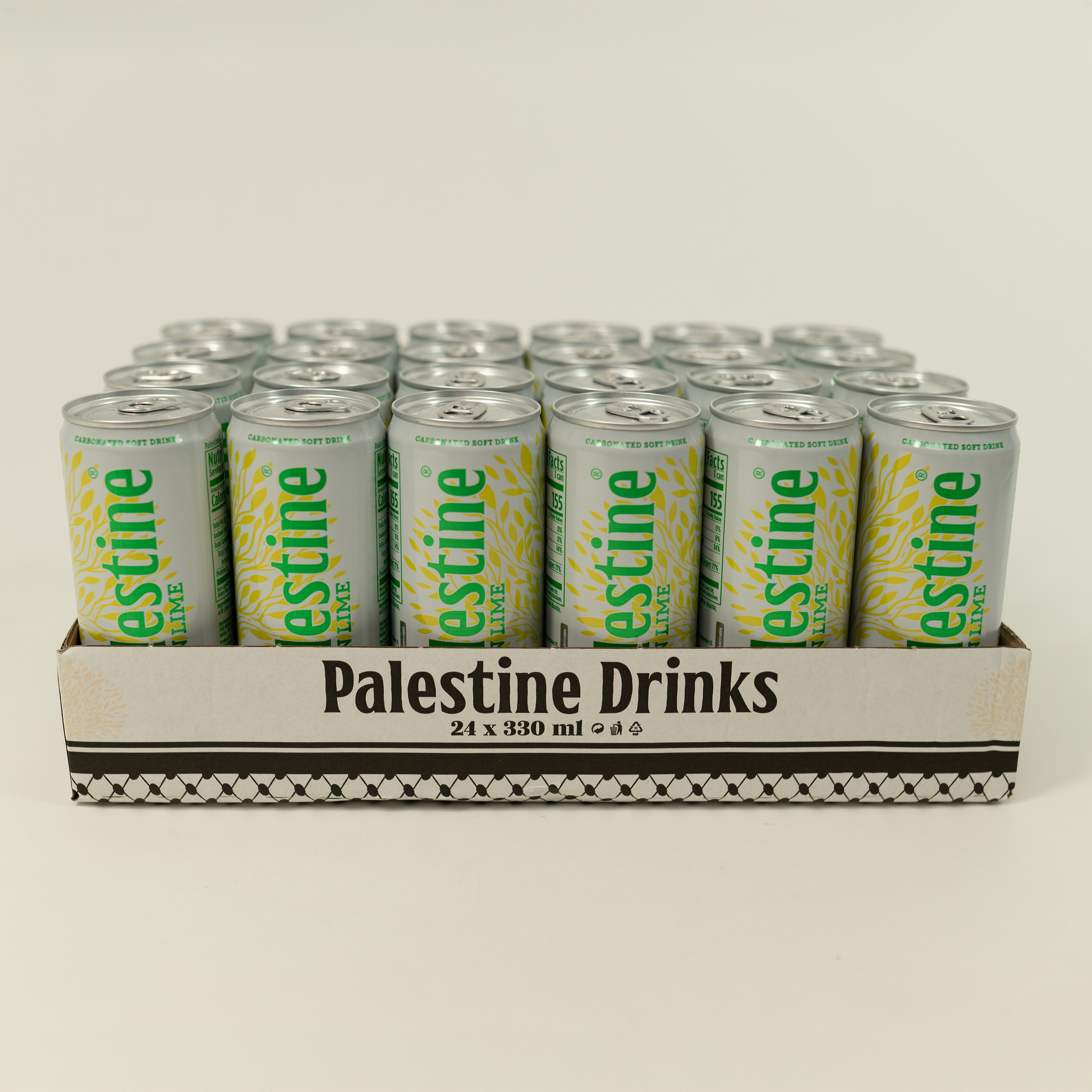 Palistine Lemon Color Palestine Lemonade (24 stk.) – Palestine Drinks® DE